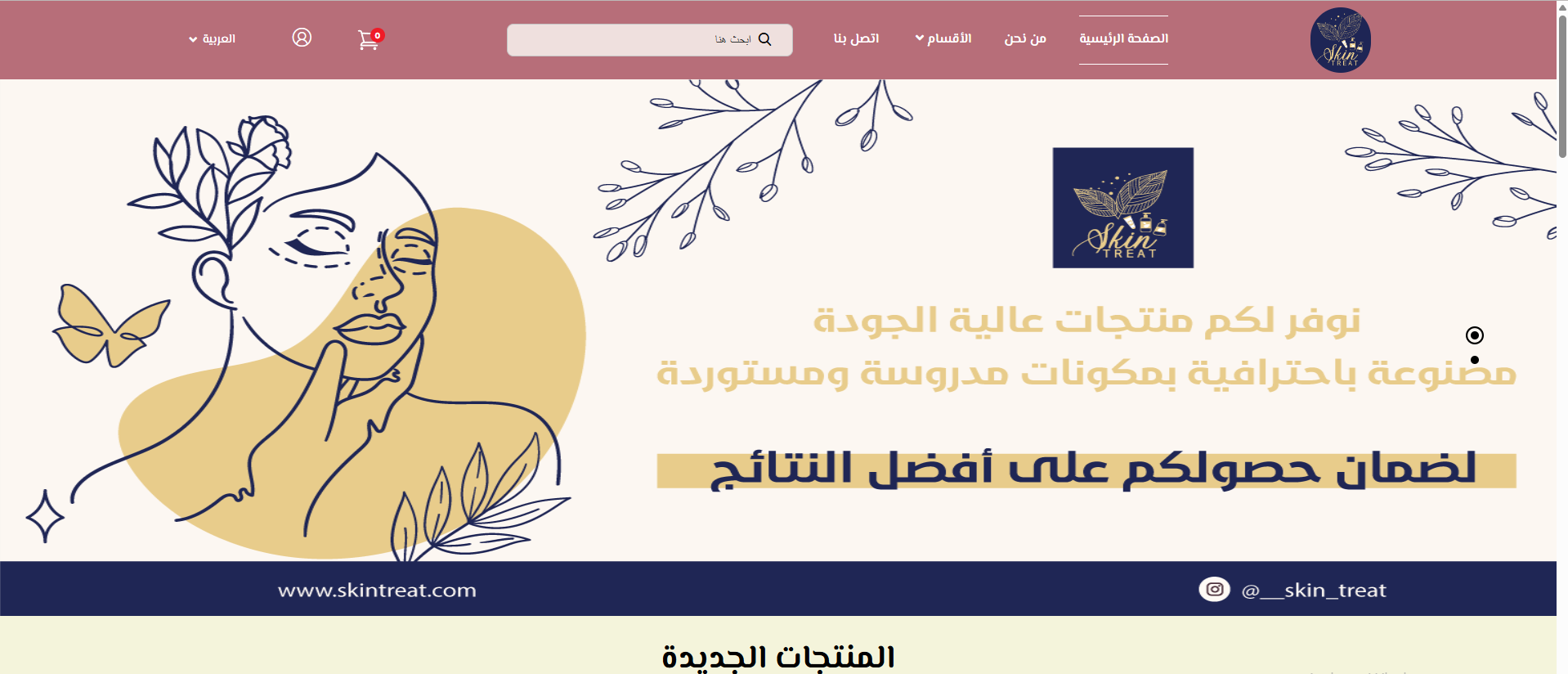 Skintreat E-commerce